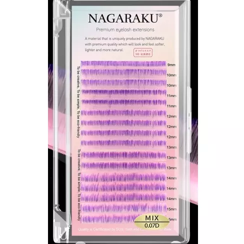 Nagaraku Autofan un solo color MIX