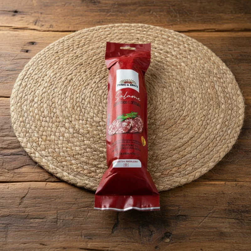 Salame Fermentado e Defumado