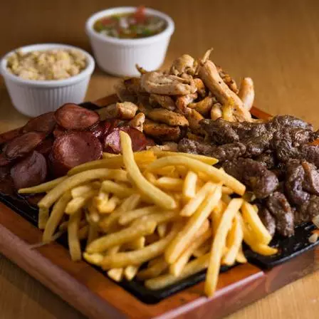 Porção Fritas Com Filé