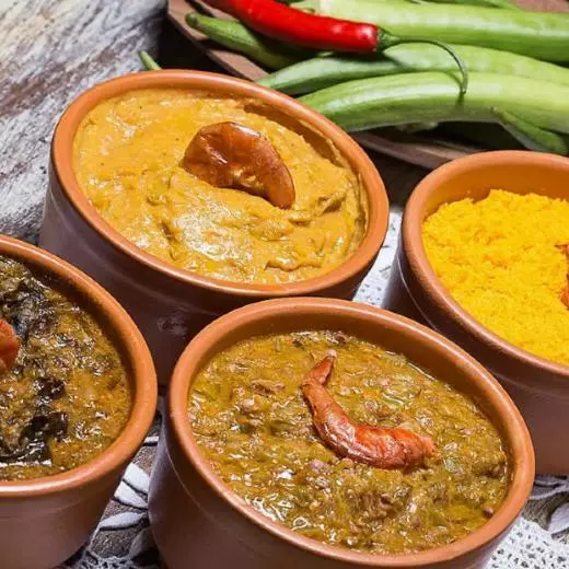 Comida baiana c/moqueca de peixe