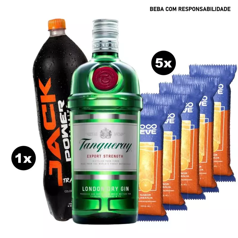 Combo Gin Tanqueray London Dry 750ml