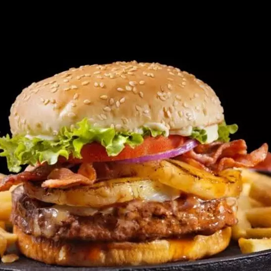 🍍🍔 Hamburguesa Hawaiana del Rancho