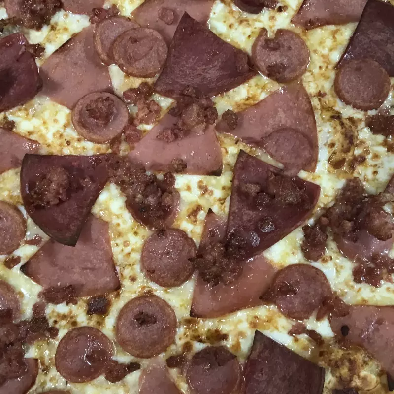 Pizza carnes frías🥓