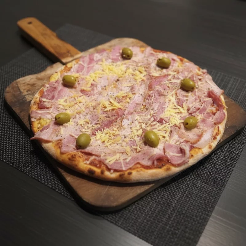 Panceta y provolon al Horno de Barro