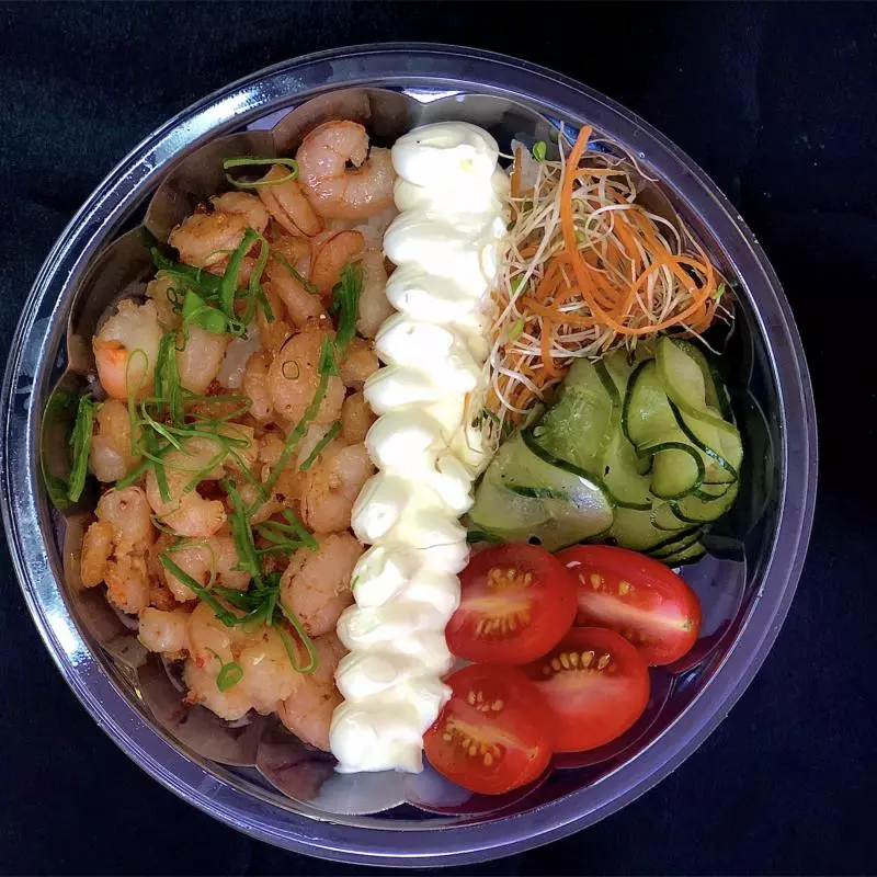 Poke Ebi na manteiga