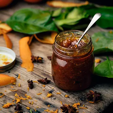 Jalea de naranja, canela y anís