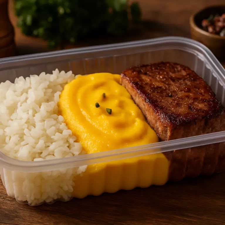 Filé Suíno c/ Purê de Batata