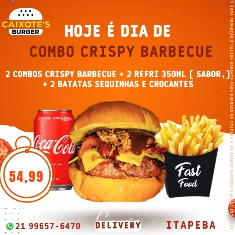 2 Combo Crispy Barbecue