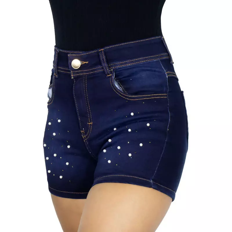 SHORT DE MEZCLILLA