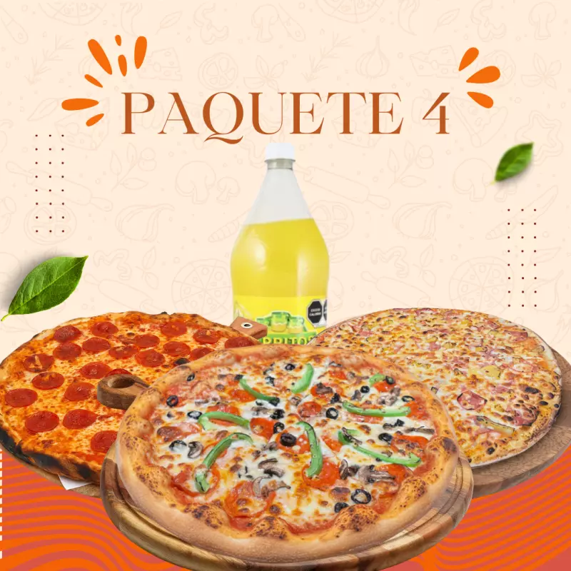 Paquete 4 ¡SOLO A DOMICILIO!