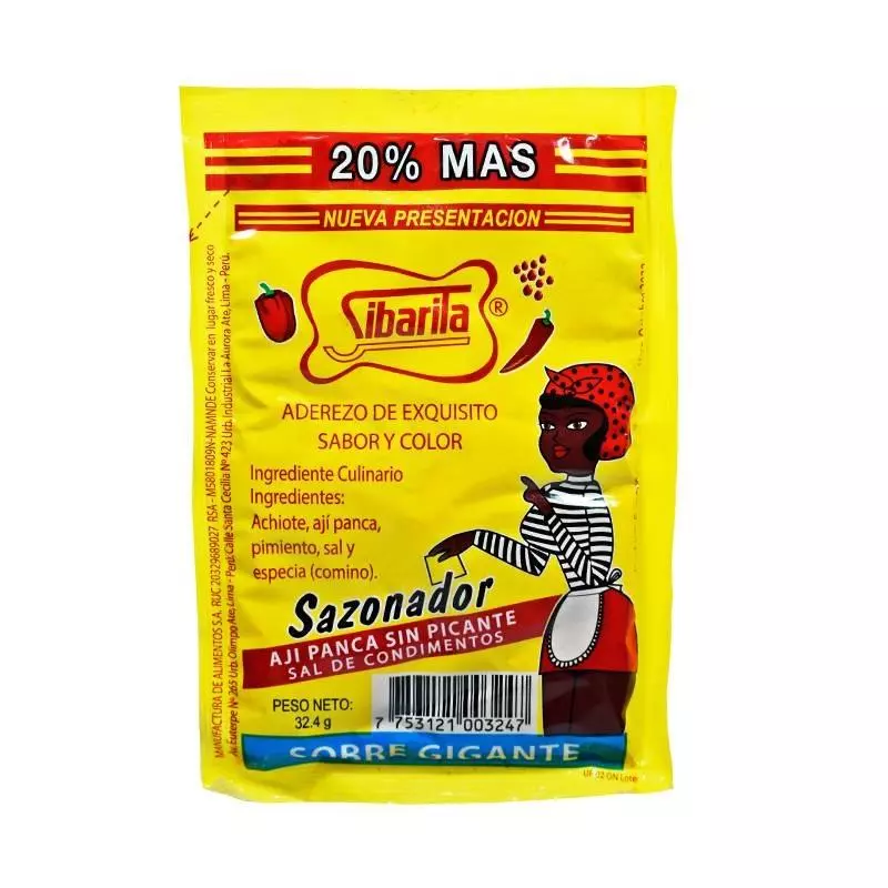 AJI PANCA SAZONADOR SIBARITA 32.4GR