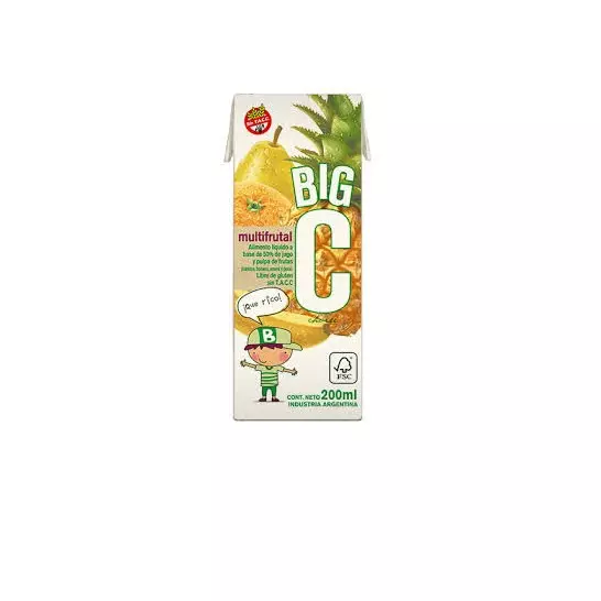 JUGO BIG C MULTIFRUTA X 200 ML