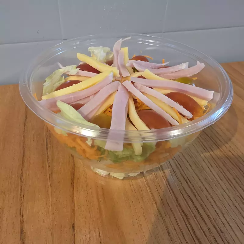 ENSALADA JAMÓN Y QUESO