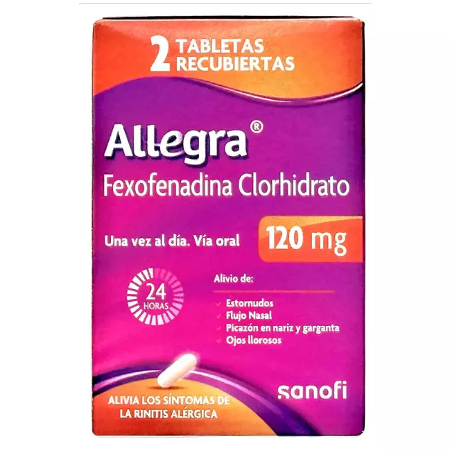 ALLEGRA 10 TABLETAS RECUBIERTAS