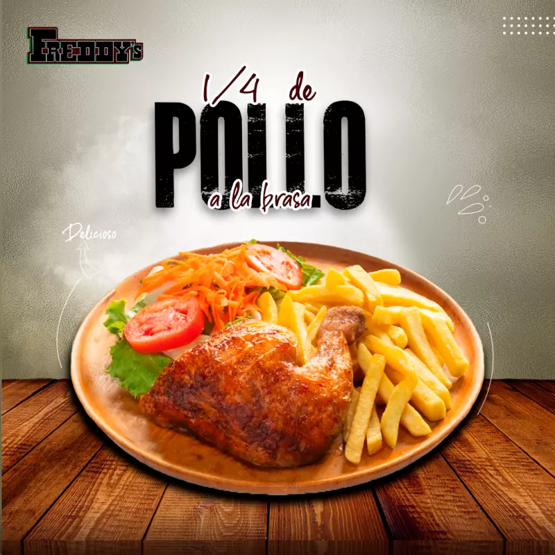 1/4 de Pollo