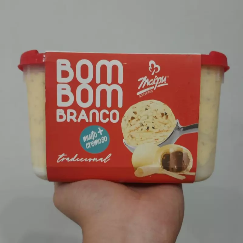 Sorvete Bombom Branco 1,8L
