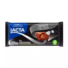 CHOCOLATE LACTA DIAMANTE NEGRO 80G