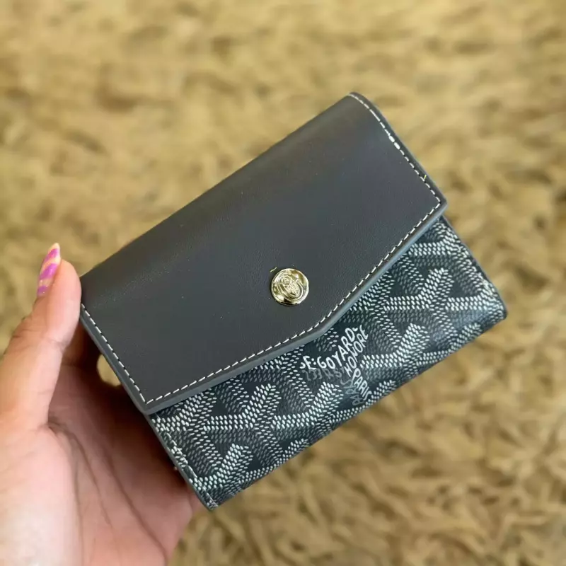 MINI BILLETERA GOYARD GREY