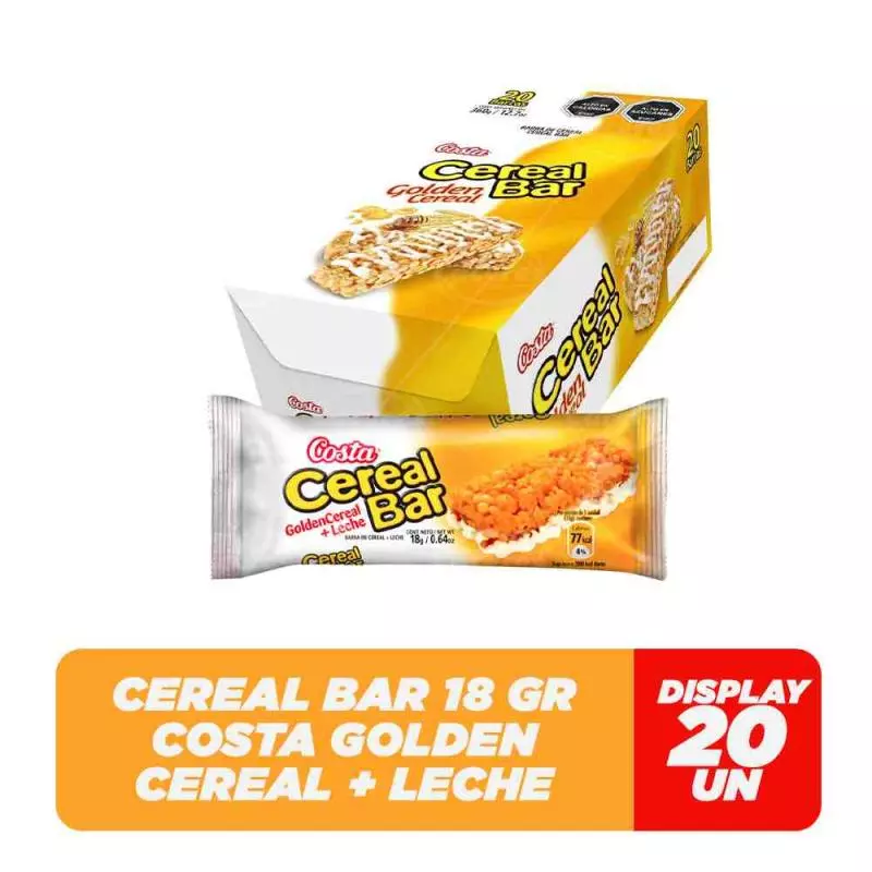 Cereal bar golden + leche