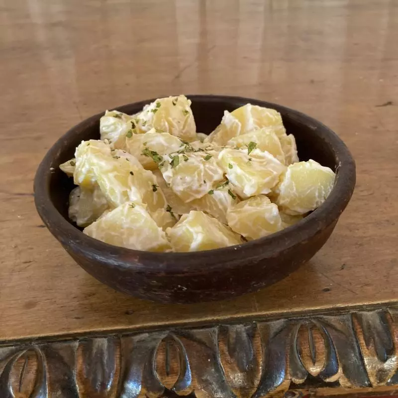 Papas mayo