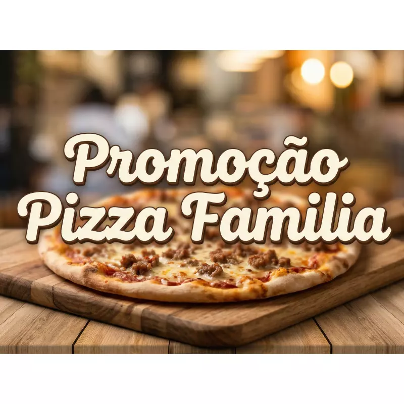 FAMILIA 50CM 3 SABORES s/BORDA