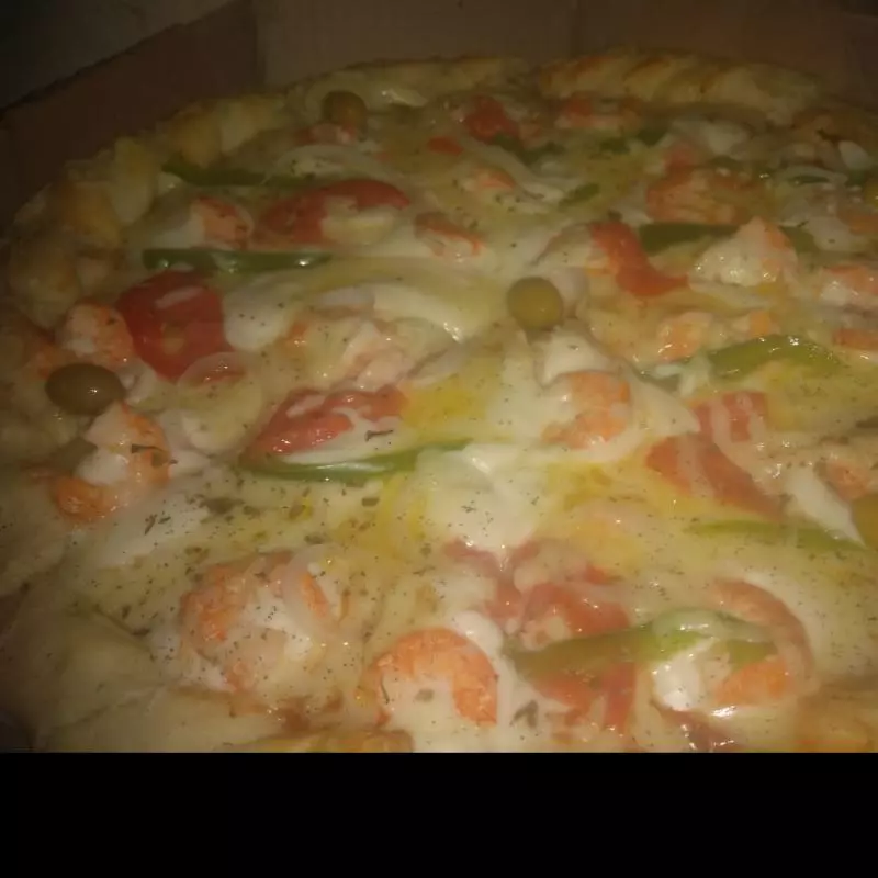 PIZZA DE CAMARÃO