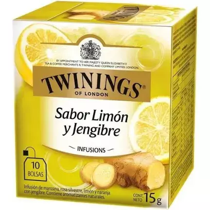 AGUA DE HIERBAS (LIMON JENGIBRE