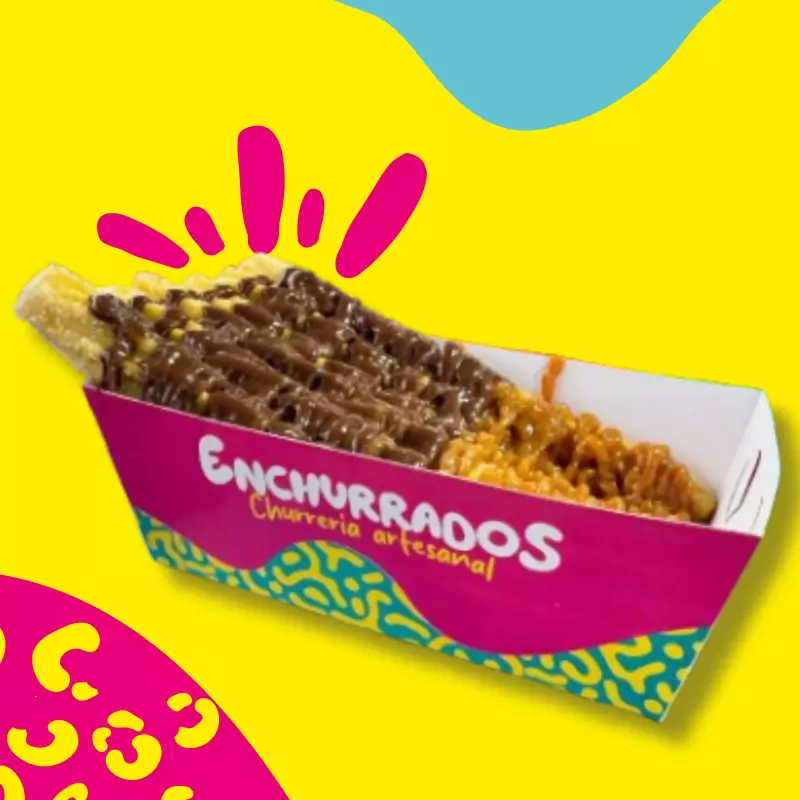 Churros Glaseados para DOS
