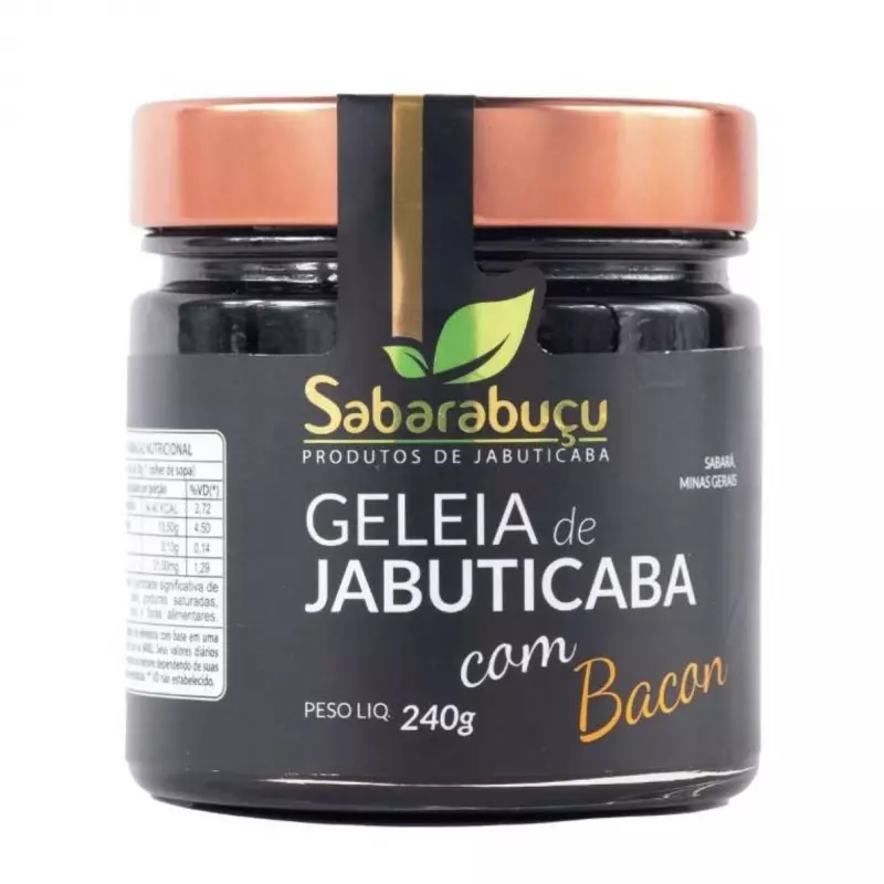 Geleia de Jabuticaba com Bacon