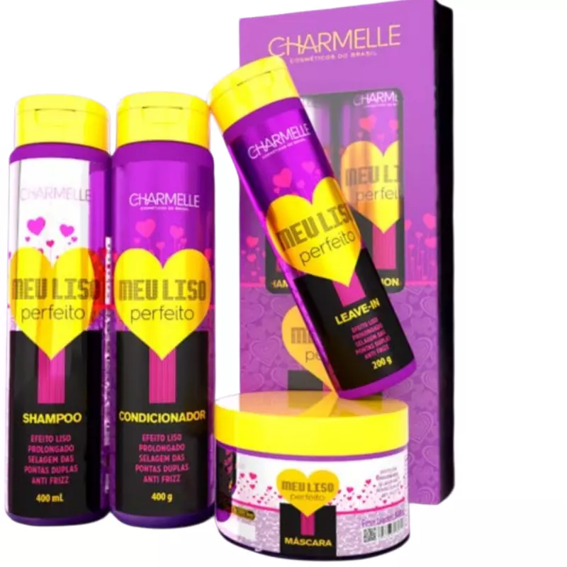 KIT CAPILAR MEU LISO PERFEITO 4X1