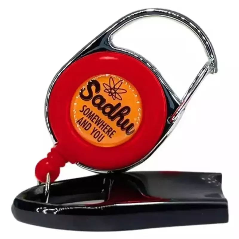 Chaveiro Prendedor Isqueiro Retrátil