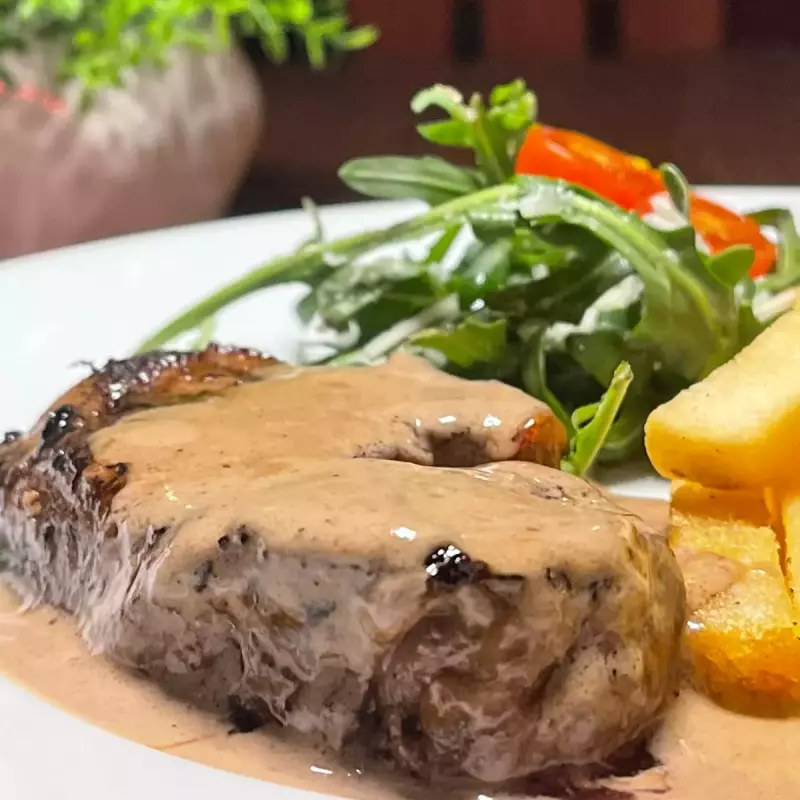 Filete en Salsa de Pimienta