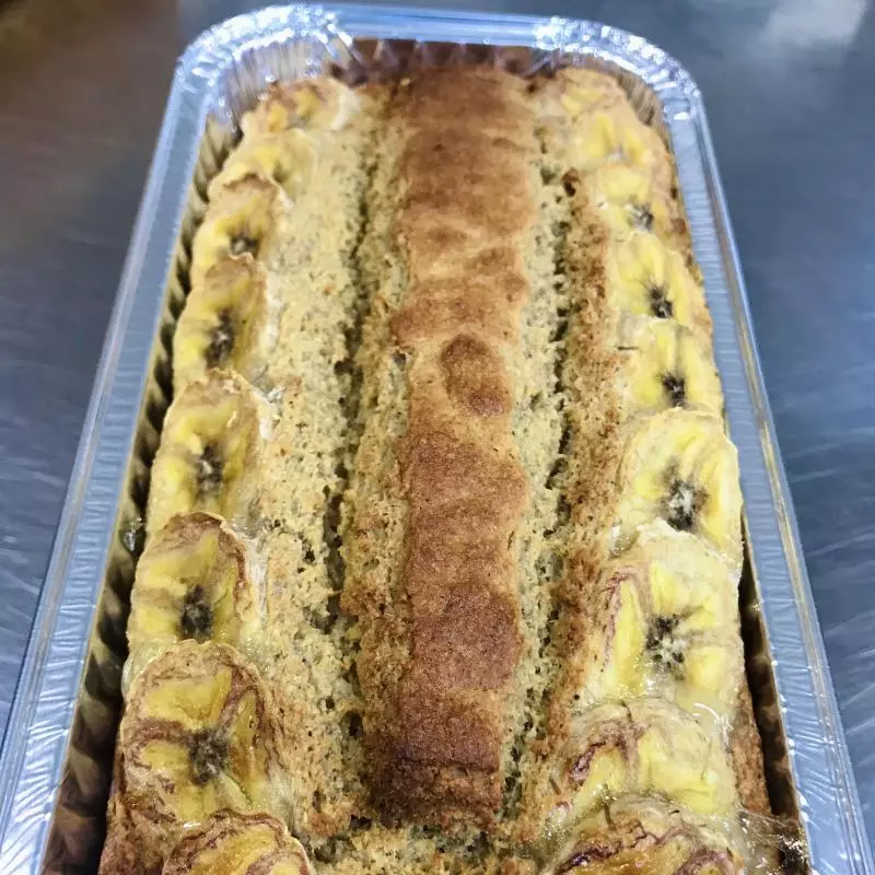 Bolo Retangular de Banana Kids