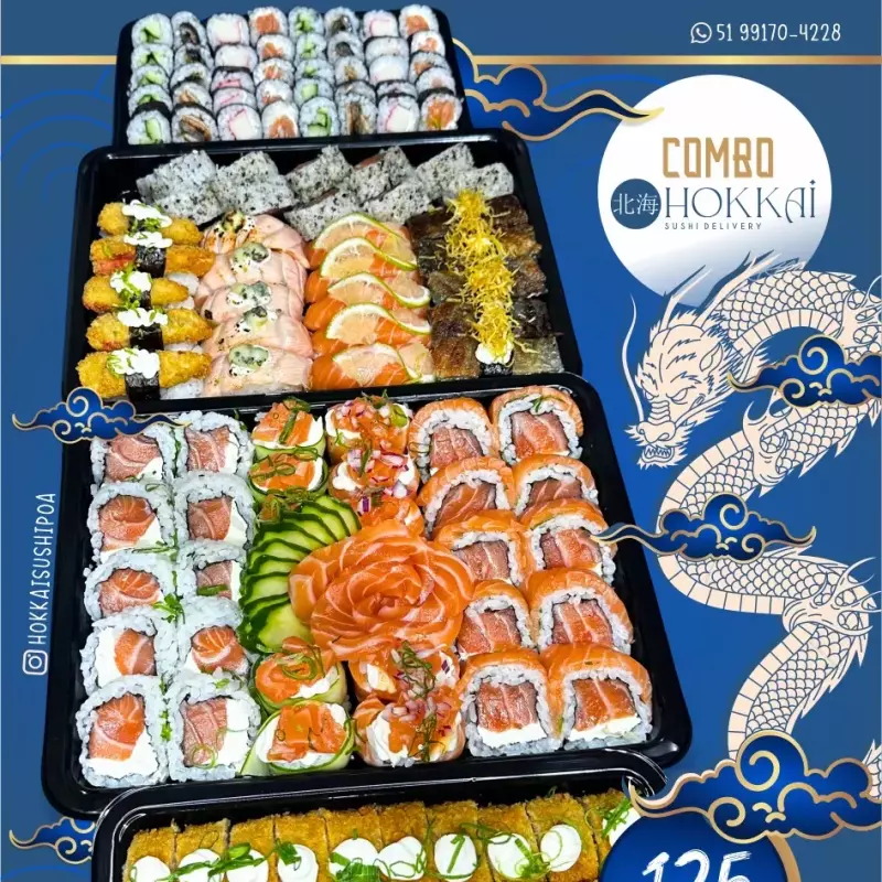COMBO DRAGON 125 PEÇAS+ HOT BRINDE