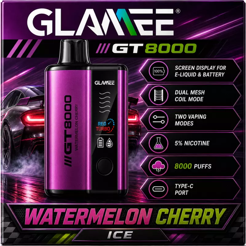Glam- Watermelon Cherry ice 🍉🍒