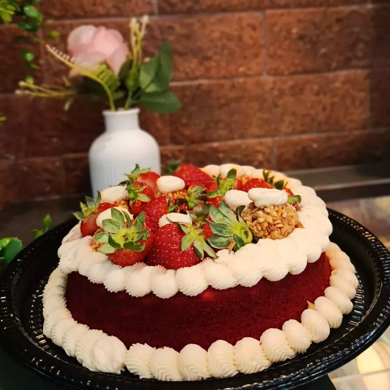 Bolo Piscininha Red Velvet