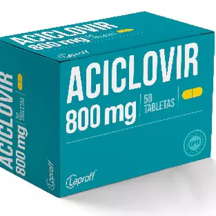 ACICLOVIR 800MG X 10 TABLETAS