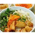 Bún chả giò tôm fideos rollo camaron