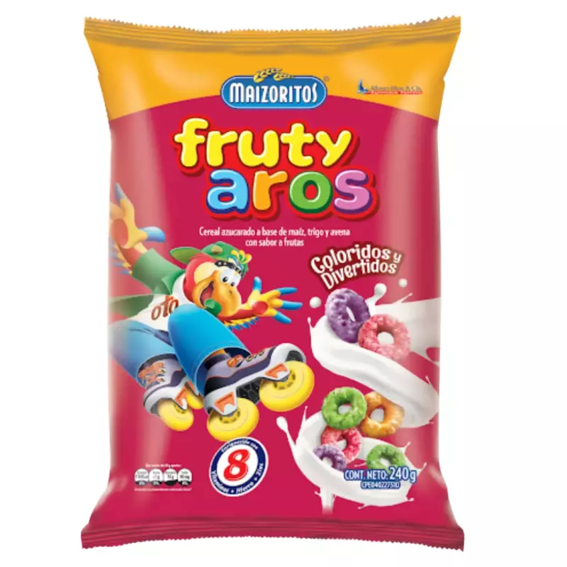 MAIZORITOS FRUTY AROS 240GR