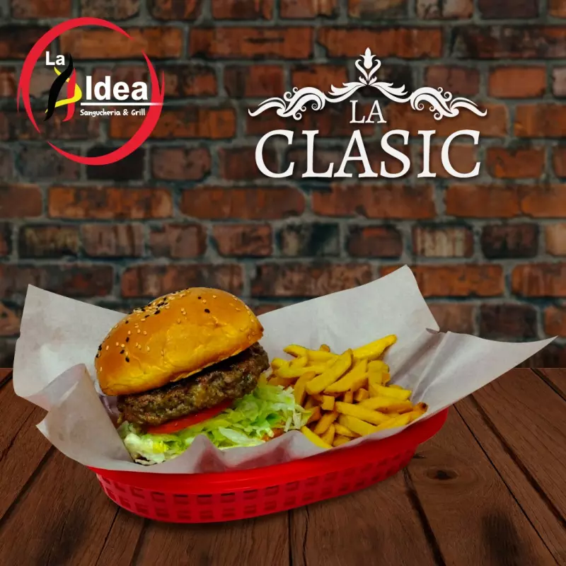 Hamburguesa clasic