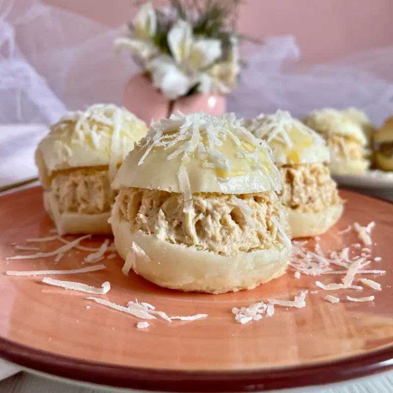 Combo 3 Pães Delícia - Frango