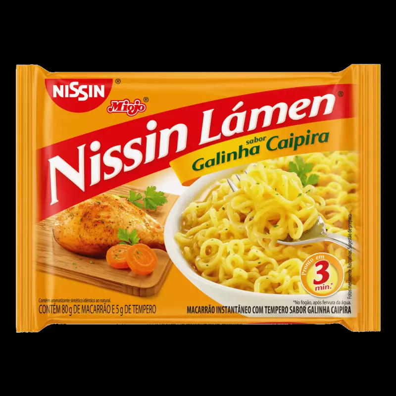 Nissin Miojo Galinha Caipira
