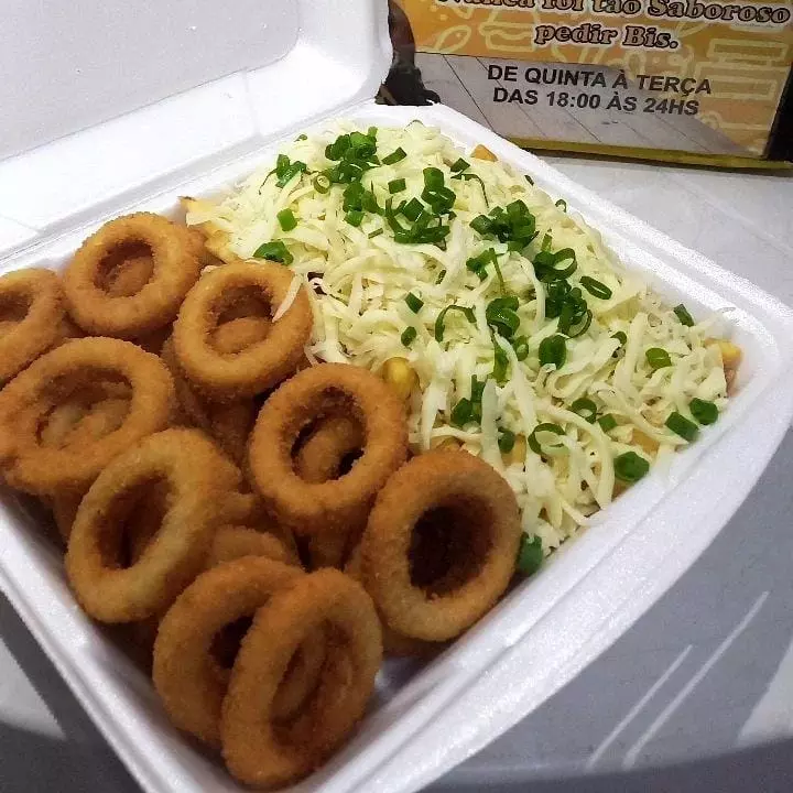 FRITAS COM ONIONS RINGS