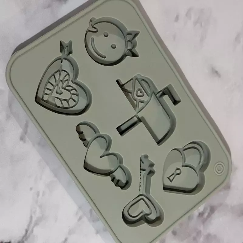 Molde silicona amor