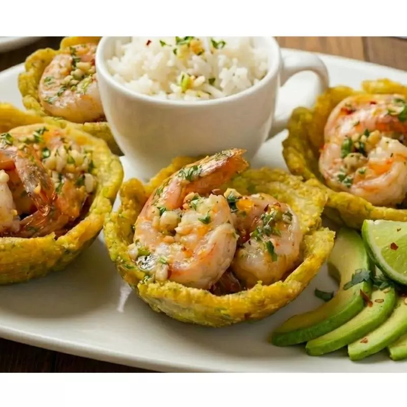 Canasta de camarones