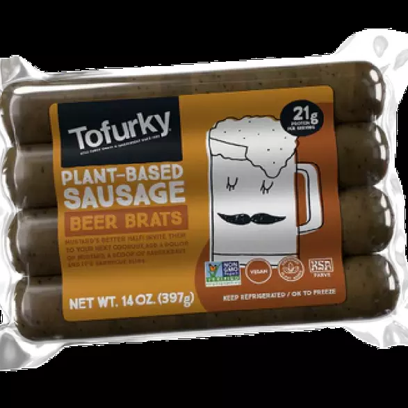 Salchichas alemanas Tofurky