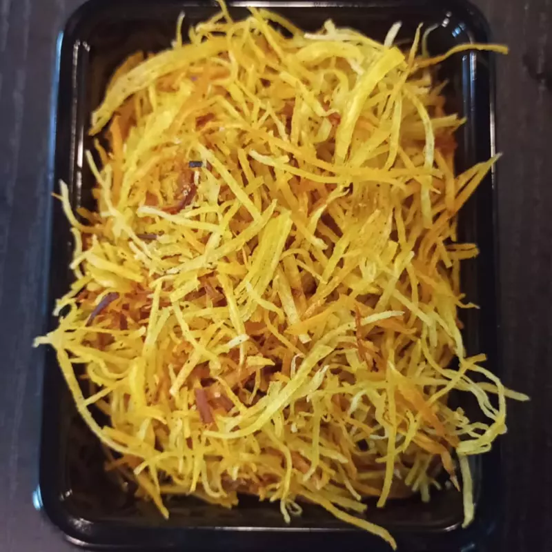 Crispy de batata doce