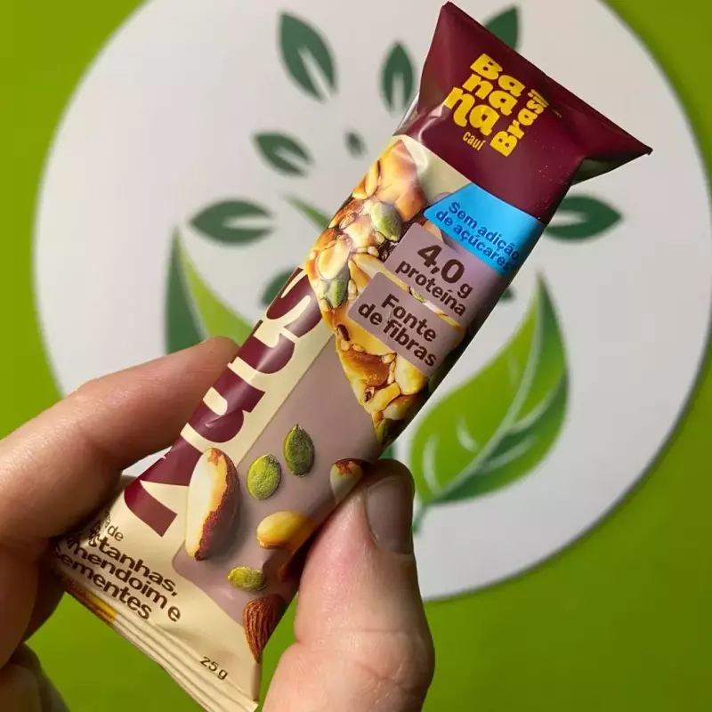 Nuts Bar B. Brasil cast amen semente