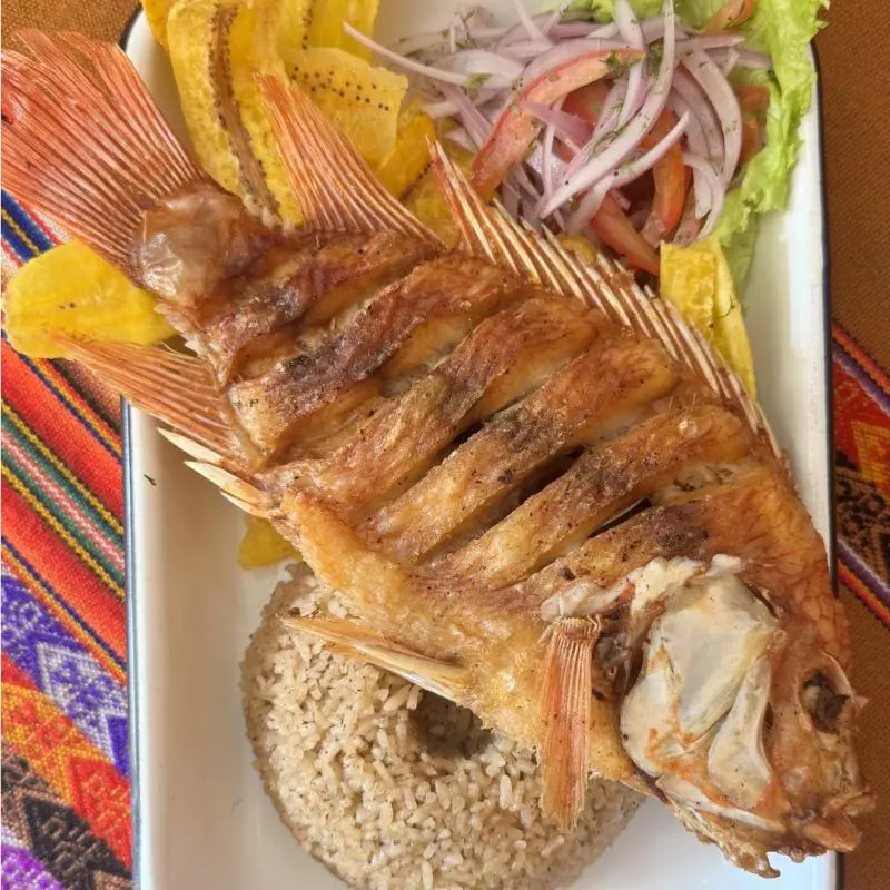 Mojarra frita