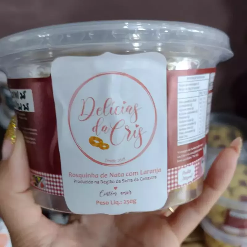 Biscoitos Nata e Laranja c/ Goiabada